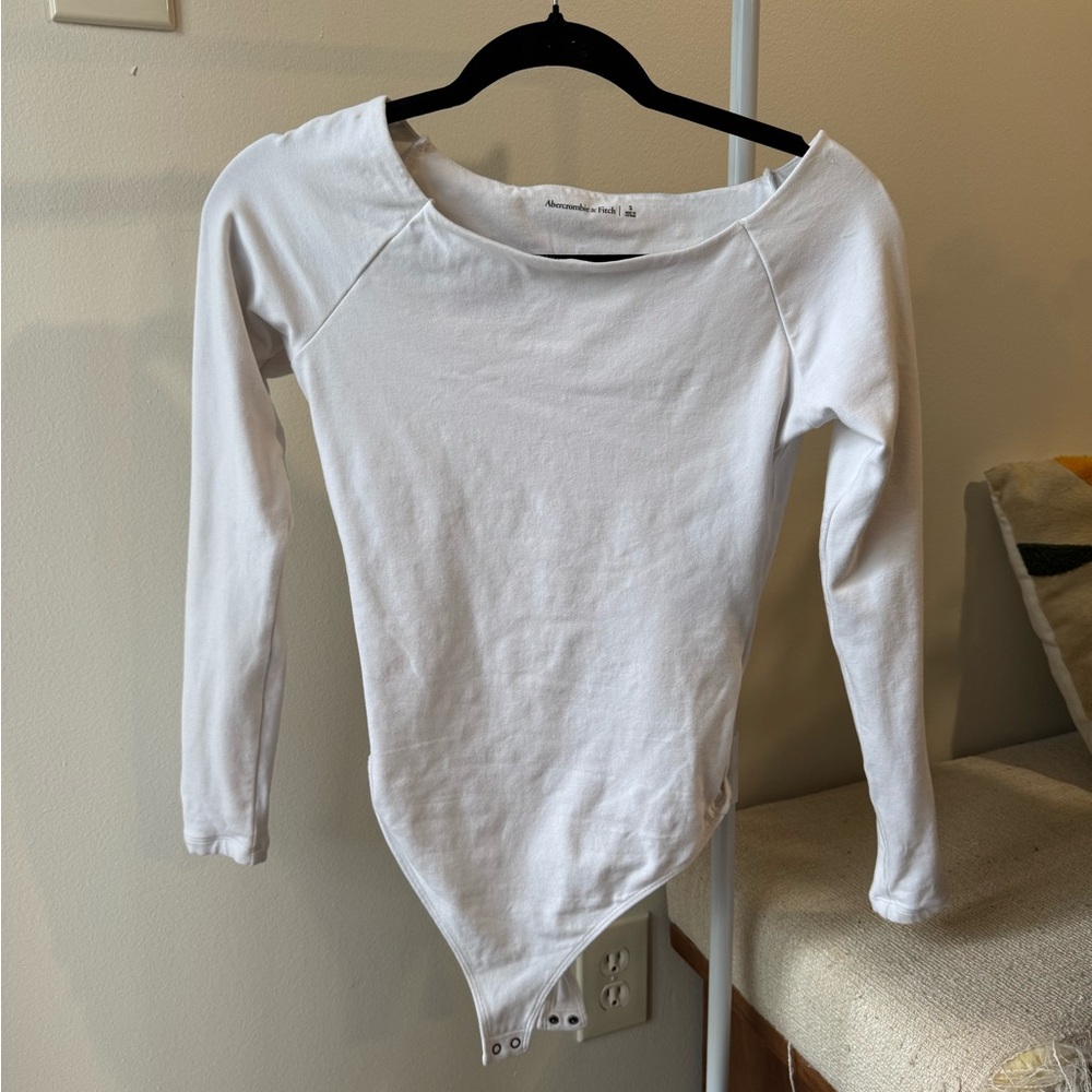 Abercrombie & Fitch White Bodysuit